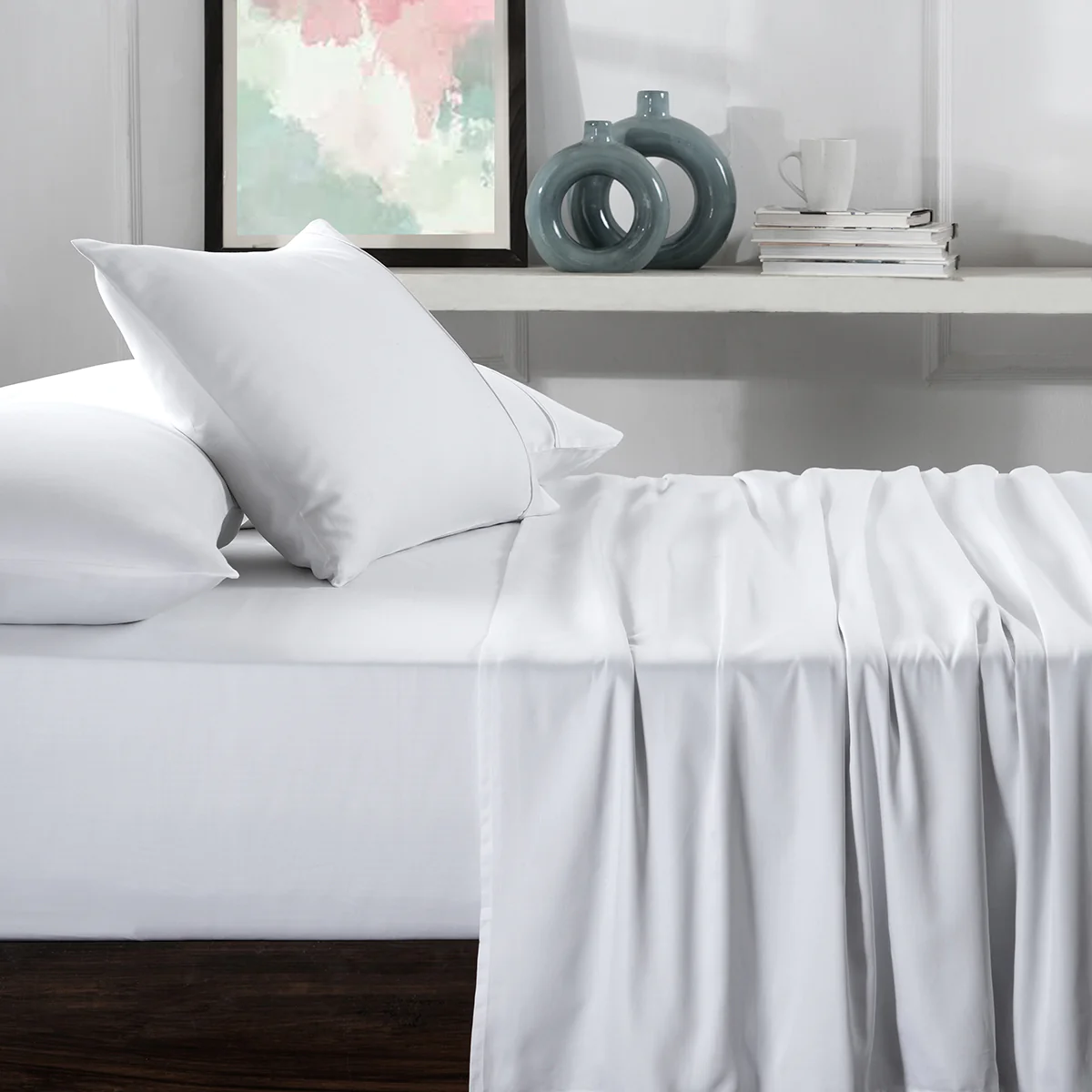 Cearșaf hotelier bumbac Percale Premium 220×240