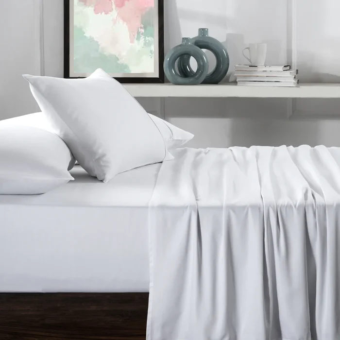 Cearșaf hotelier bumbac Percale Premium 240×260