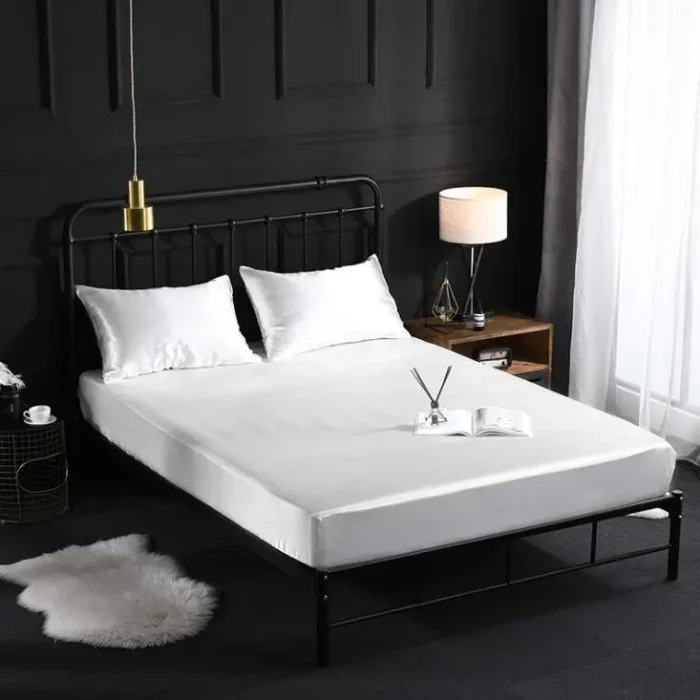 Cearșaf cu elastic hotelier bumbac Satin 140×200