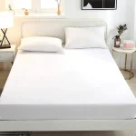 Cearșaf cu elastic hotelier bumbac Ranforce 160×200