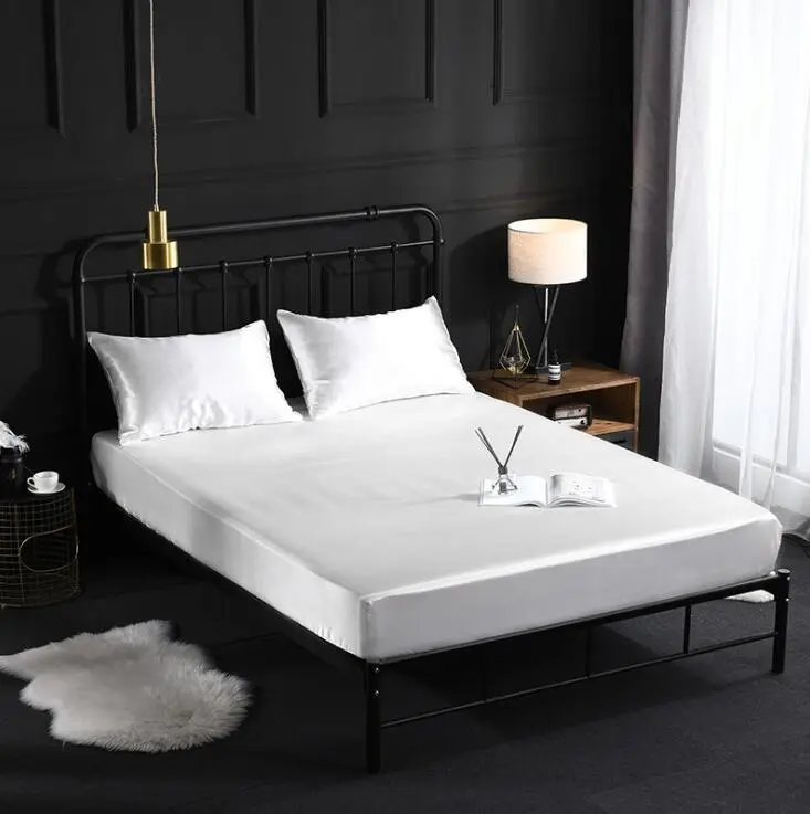 Cearșaf cu elastic hotelier bumbac Satin 160×200