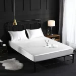 Cearșaf cu elastic hotelier bumbac Satin 180×200