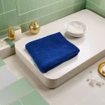 Prosop de Lux 50×90cm 100% Bumbac Pieptanat 650 g/mp-Royal Blue