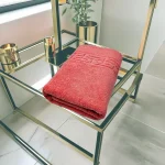 Prosop de Lux 70×130cm 100% Bumbac Pieptanat 650 g/mp-Coral