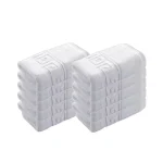 Set 10 Prosoape hoteliere 30x50cm bumbac pakistanez 500 g/mp greek border