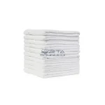 Set 12 Prosoape ieftine 70x130cm bumbac pakistanez 400 g/mp Alb Optic