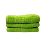 Set 3 Prosoape 70×130 cm Bumbac 500 gr/mp Greek Border Green Anwar - imagine 2