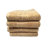 Set 4 Prosoape 50x90 cm Bumbac 500 gr/mp Greek Border Cappuccino - imagine 2