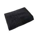 Prosop 70×130 cm Bumbac 500 gr/mp Greek Border Negru