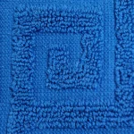 Prosop Bumbac 70×130cm 550 gr/mp Greek Border Royal Blue - imagine 4